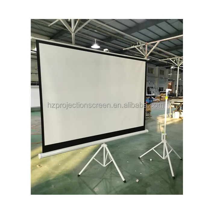 Mobile Tripod Stand Meeting Projection Screen Tripod Projector Screen