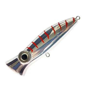 CHEEERY Factory Popper Fishing Hard Lure ABS Material Saltwater River Lake Stream 14g 80mm Artificial Floating Lure – Popper – view 2