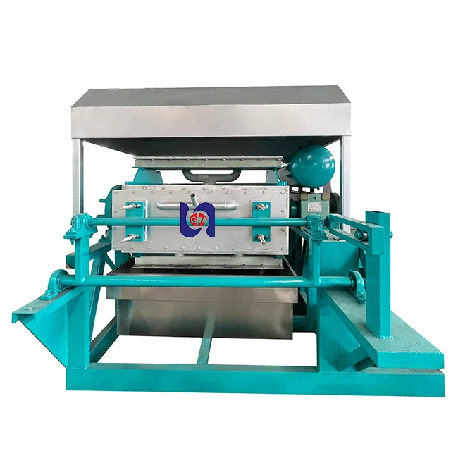 Waste old paper newspaper waste carton recycling high quality egg tray making machine fully automatic