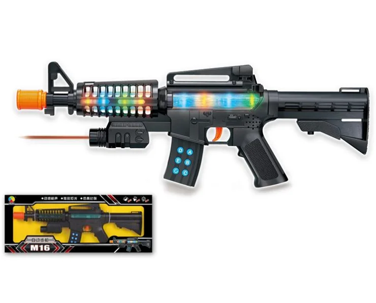 Высококачественный Безопасный детский Электрический воздушный мягкий пистолет Ak47, игрушечный набор, оптовая продажа, игра для стрельбы с холодным светом и музыкой для мальчиков
