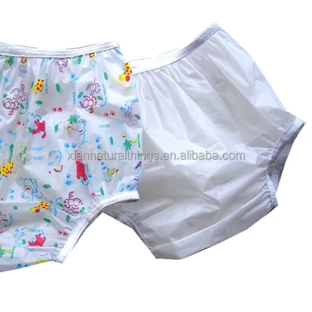 Wholesale Waterproof Transparent Incontinence Pvc Diaper Cover Adult