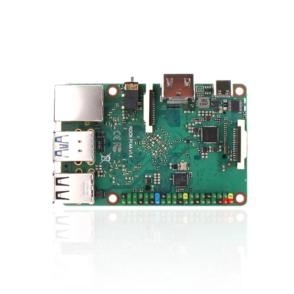 Rock Pi 4b V1.4 Rockchip Rk3399 Cortex Six Core Sbc/single Board ...