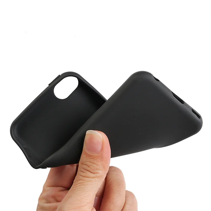 Casing Polos Matte Lembut untuk IPod Touch 5/6/7 Penutup Belakang Aksesori  Ponsel TPU Modis