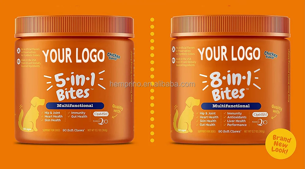 Multifunctional Dog Supplements for Dogs Omega369 Fish Oil with Antioxidants and Vitamins for Skin Heart Health
