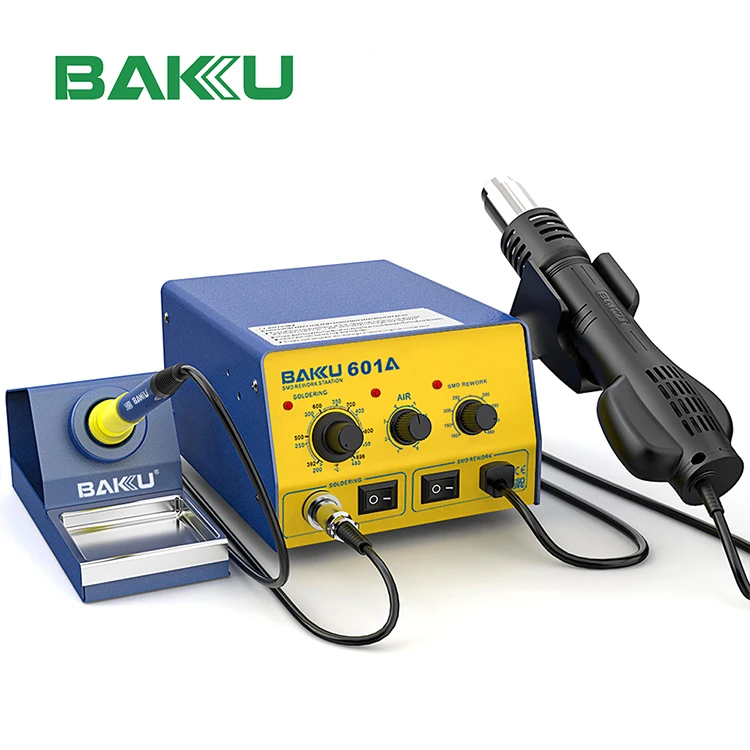 Baku 6 Series Brushless Hot Air SMD Rework Station (BK-601D)