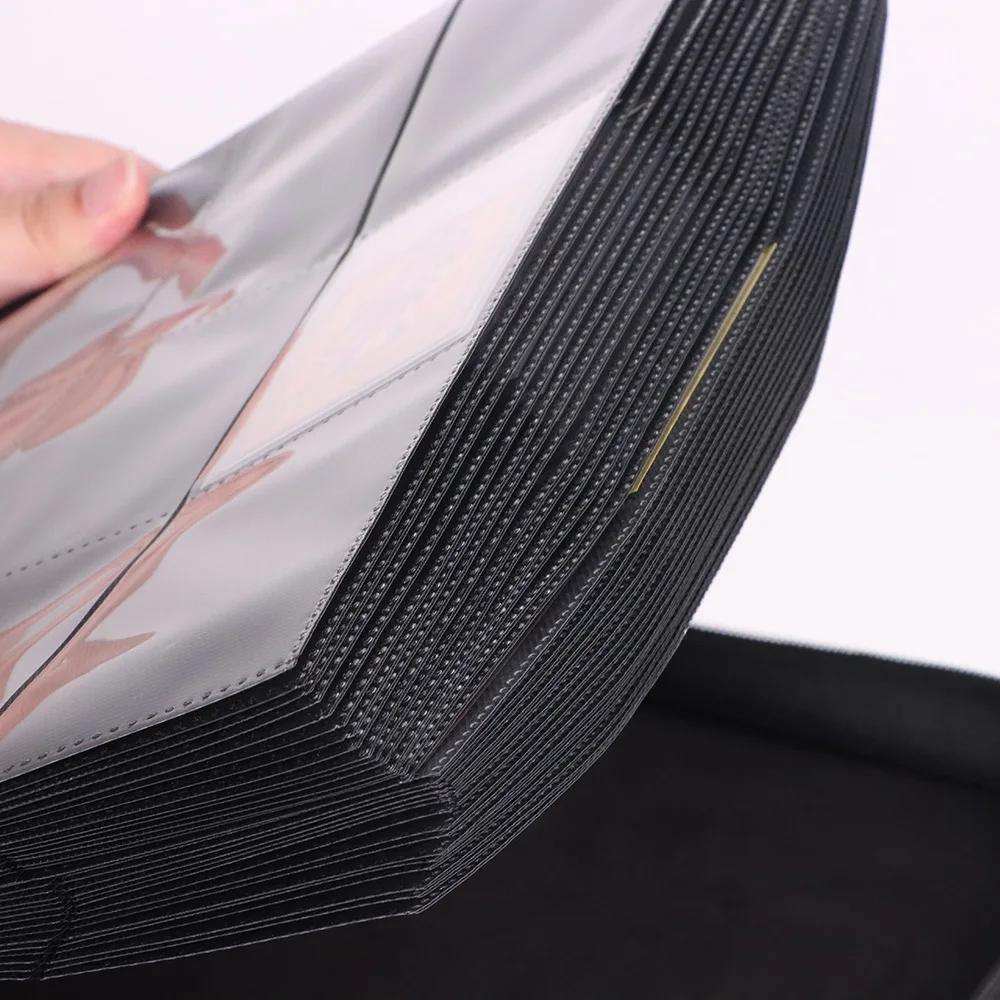 Large Capacity 720 Card Customize Zip Binder 12 Pockets Card Binder for Trading Card Album Binder Folder Large Capacity 720 Card Customize Zip Binder 12 Pockets Card Binder for Trading Card Album Binder Folder