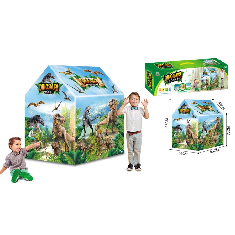 Camping Portable Cartoon Playhouse Space Castle Dinosaur Teepee