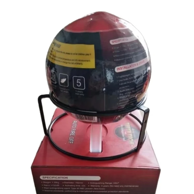 Factory Supplying Cheap Dry Powder Auto Fireball Extinguisher 1.3kg Fast Safe Fire Ball