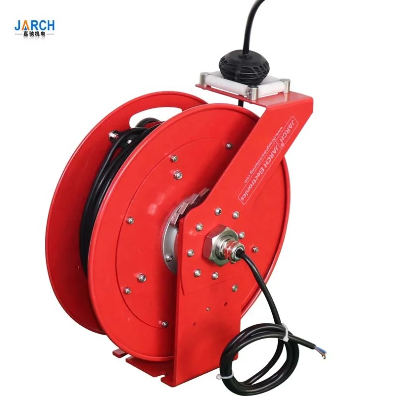 Spring Driven Welding Hose Reels Retractable Light Cable Reel With
