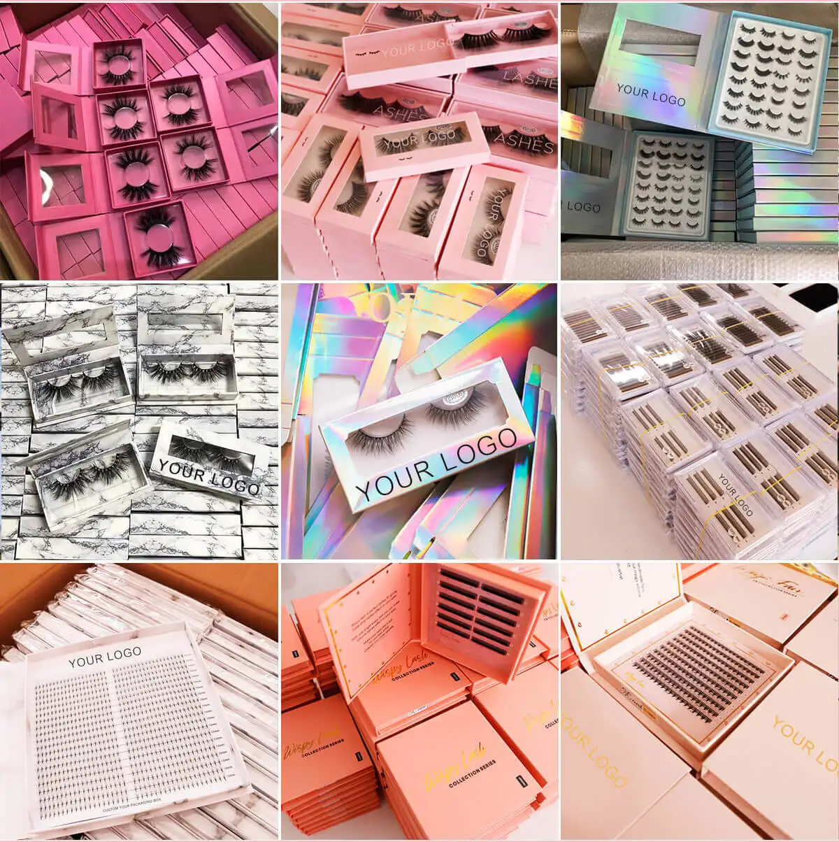 Оптовая продажа с фабрики искусственные норковые накладные ресницы шелковые ресницы 3D шелковые ресницы