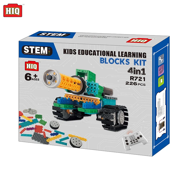 
4 в 1 строительные блоки обучающая игрушка робот комплект 