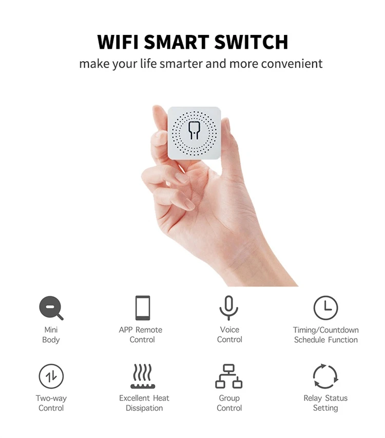 Wifi Smart Light Switch Module