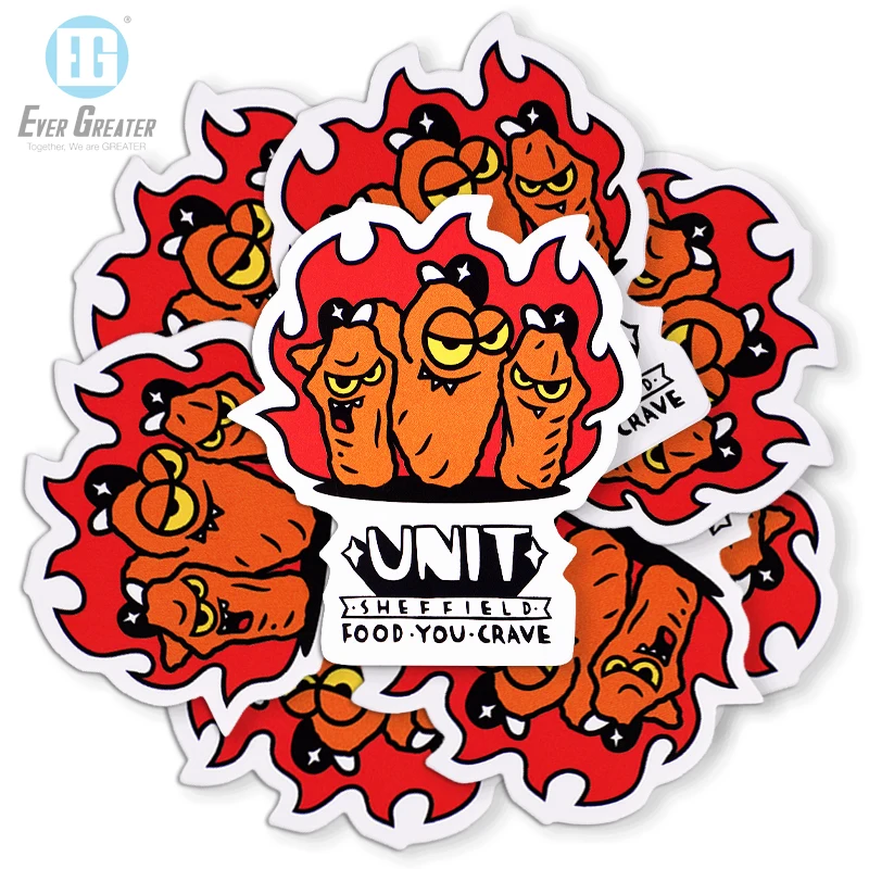 Изготовленный на заказ OEM винил Die Cut Водонепроницаемая Автомобильная наклейка для кузова