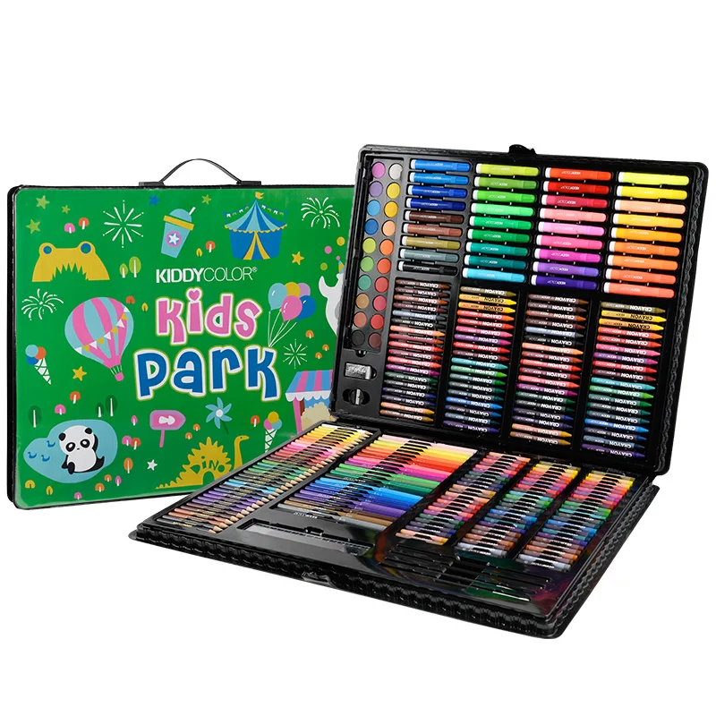 Portable Art Box - 268-Piece Deluxe Artist Painting Set for