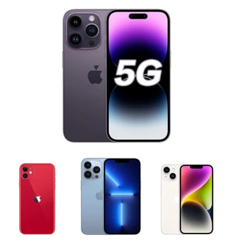 Wholesale smartphone 5g Used Mobile Phones high quality usa global version 11 12 13 14 15 pro max phone