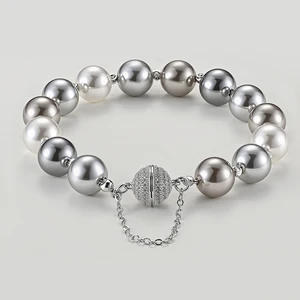 Muxcor Wholesale Glass Beads Resin Adjustable Bracelet Classic Fashion Fancy Copper Jewellery for Ladies Women Men