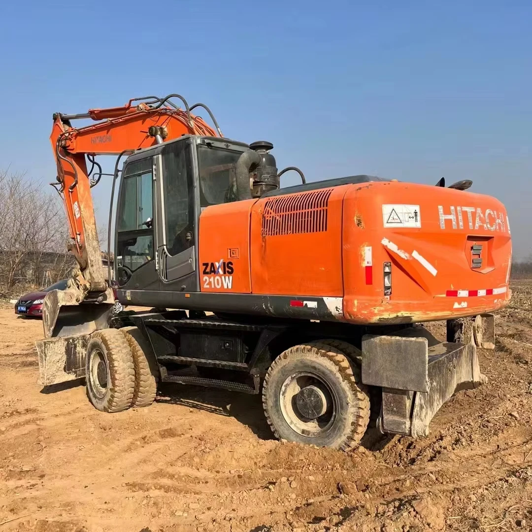 Cheap Hitachi ZX210W Hydraulic Excavator 1.5m Bucket 21TON