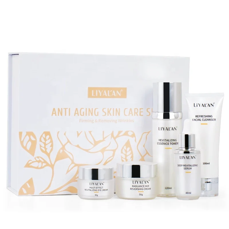 Buy 7 Days Skin Whitening Face Care Cream Set Anti Wrinkle Face Anti Aging Skin  Care Set, Natural Skin Care Organic from Guangzhou Xuefujiaolan Cosmetics  Co., Ltd., China