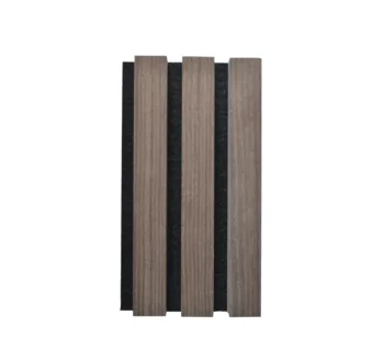 Soundproofing Natural Wooden Veneer Strips Wood Slats Acoustic Wood Wool  Panel for Wall and Ceiling - China Wooden Veneer, Pet Felt Backing