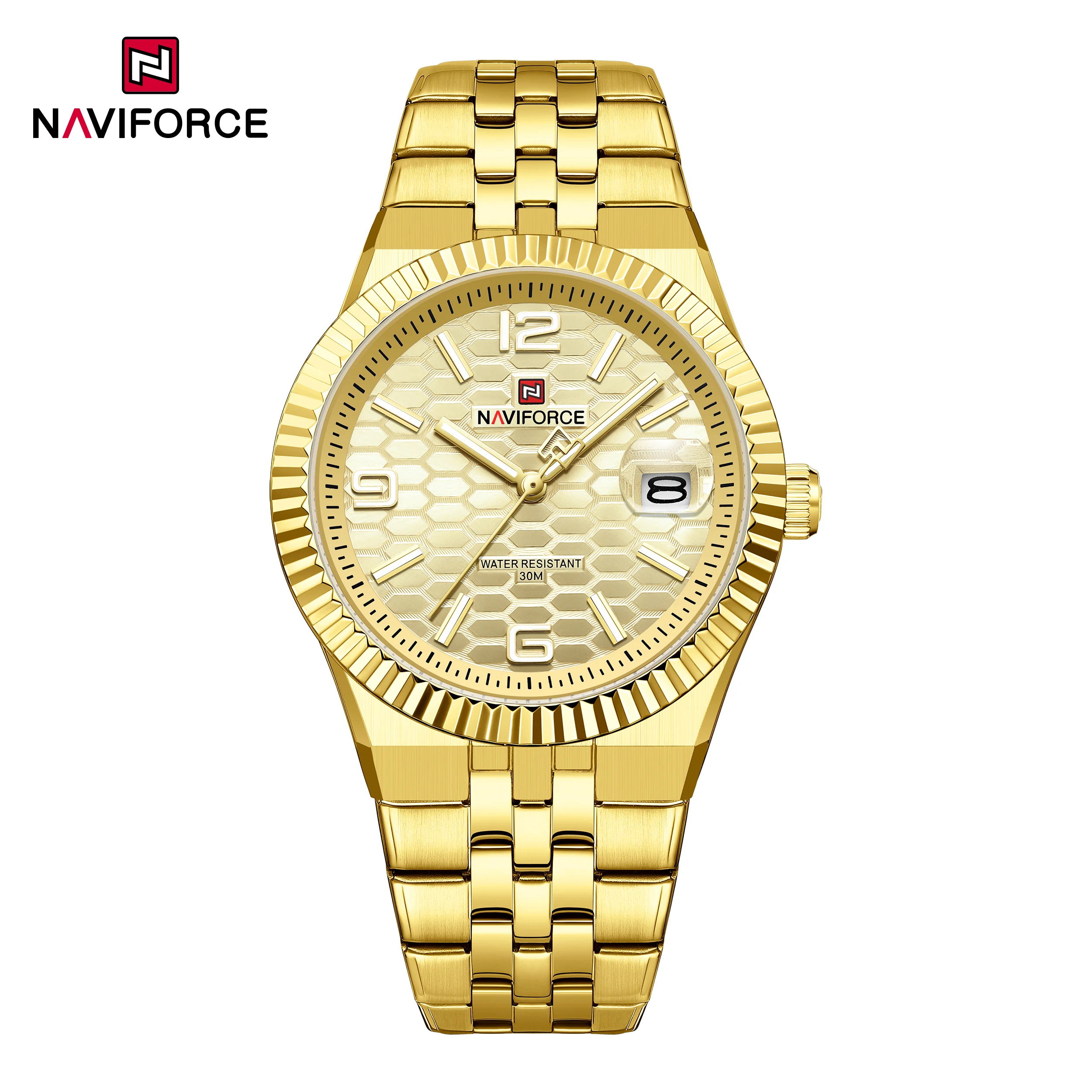 NAVIFORCE 9277 Men's Luxury Waterproof Wristwatch