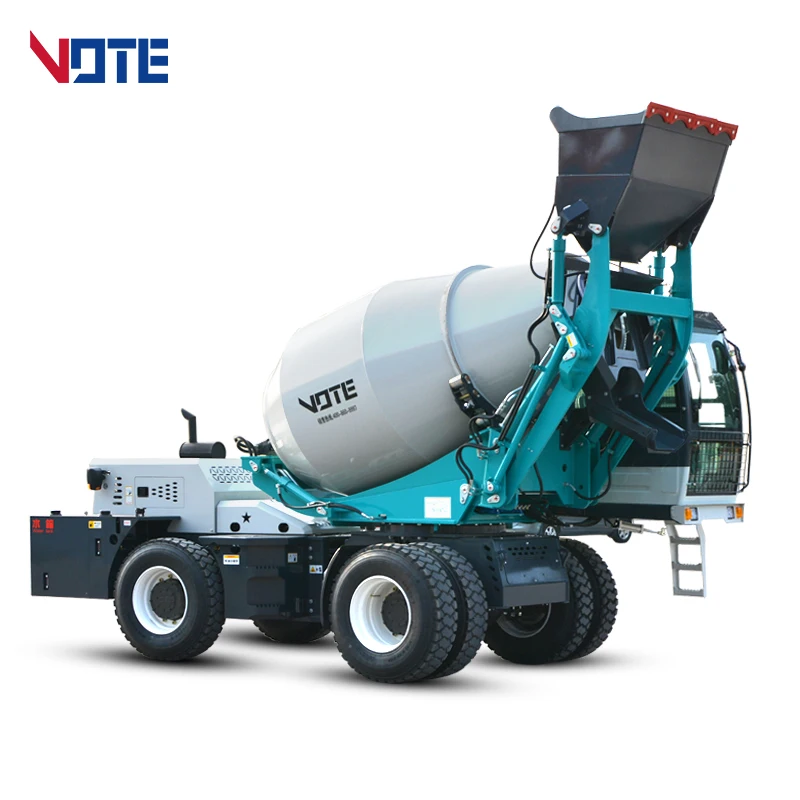 VTCM-4000 Self Loading Concrete Mixer_Self Loading Concrete