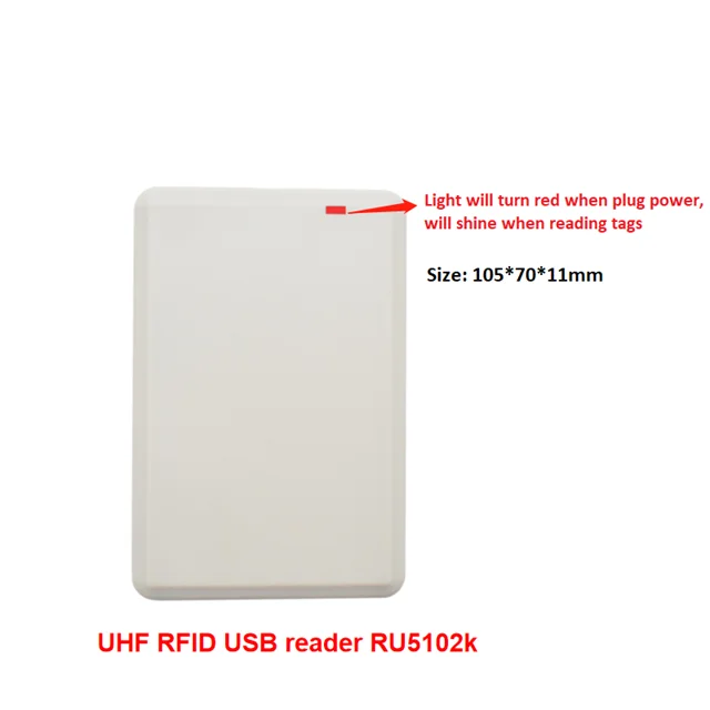 860 МГц ~ 960 МГц USB UHF RFID ридер записывающее устройство 6C RFID Клавиатура копировальный аппарат EPC GEN2 10 см-1 м rfid ридер Android free SDK