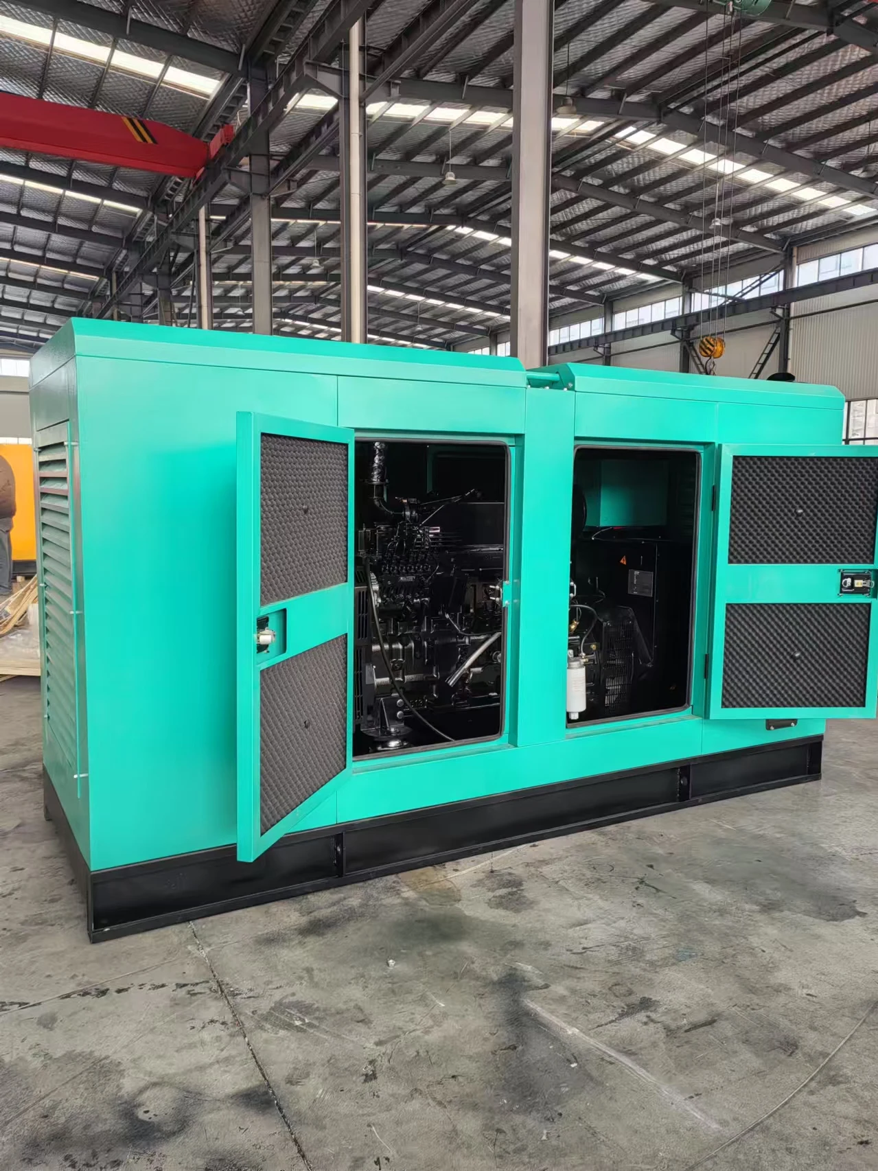 Generator Speed Set 350KW Industrial Emergency Backup Cummins Silent Diesel Generator Set ...