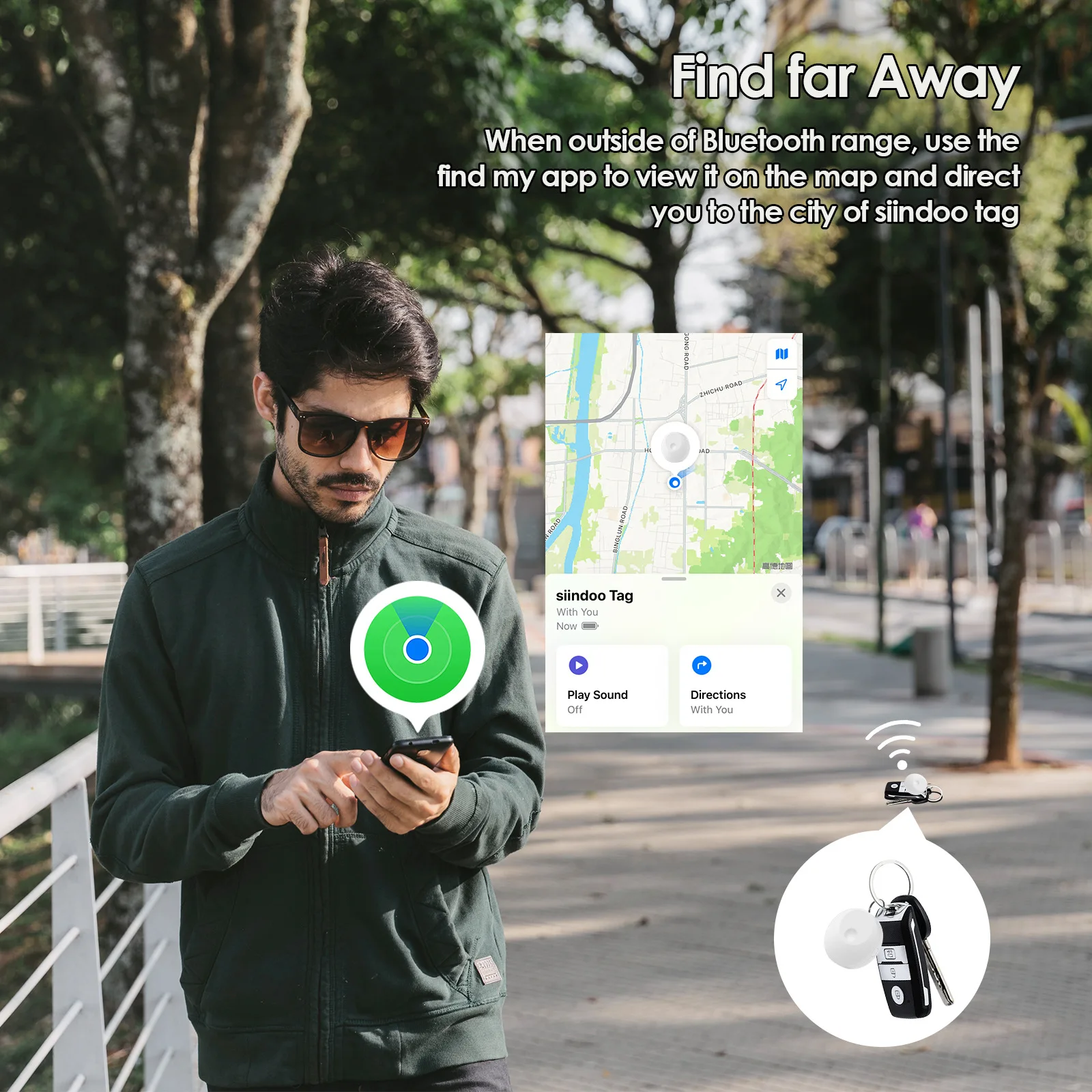 IOS FindMy Vehicle Car Tracker Small Motorcycle Tracker for Kids for Toyota Football Players Great Distribution Price
