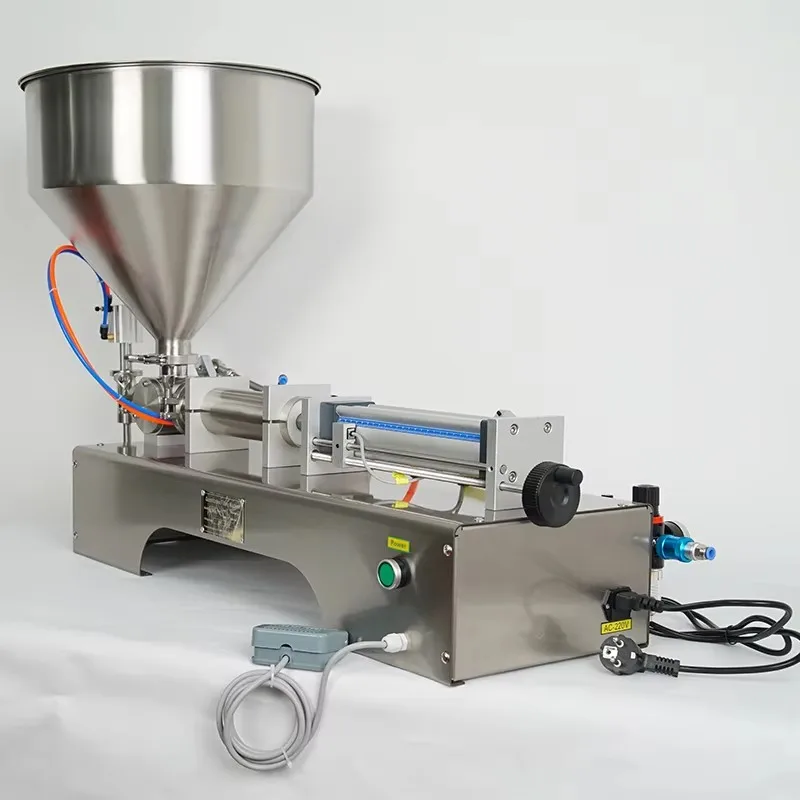 TEBAK Desktop Automatic Paste Machine for Beverages for Cream Peanut Butter Tomato Liquid Viscosity Chocolate Honey Sachets