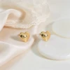 Pendientes chapados en oro de 18 quilates 7