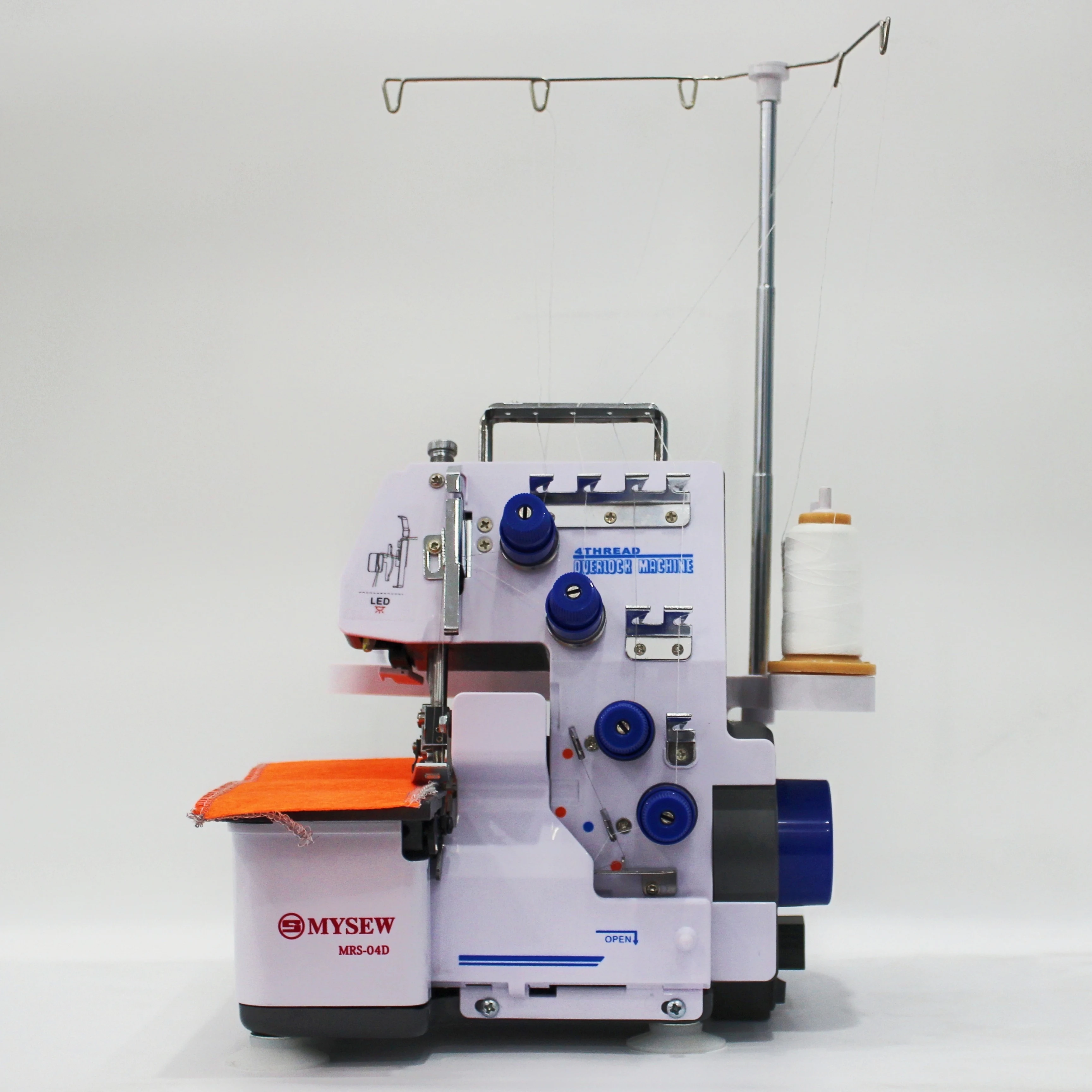 MYSEW 04D HIGH-SPEED Factory Direct Household Overlock Sewing Machine for Sale Electric Multi-function Buttonhole