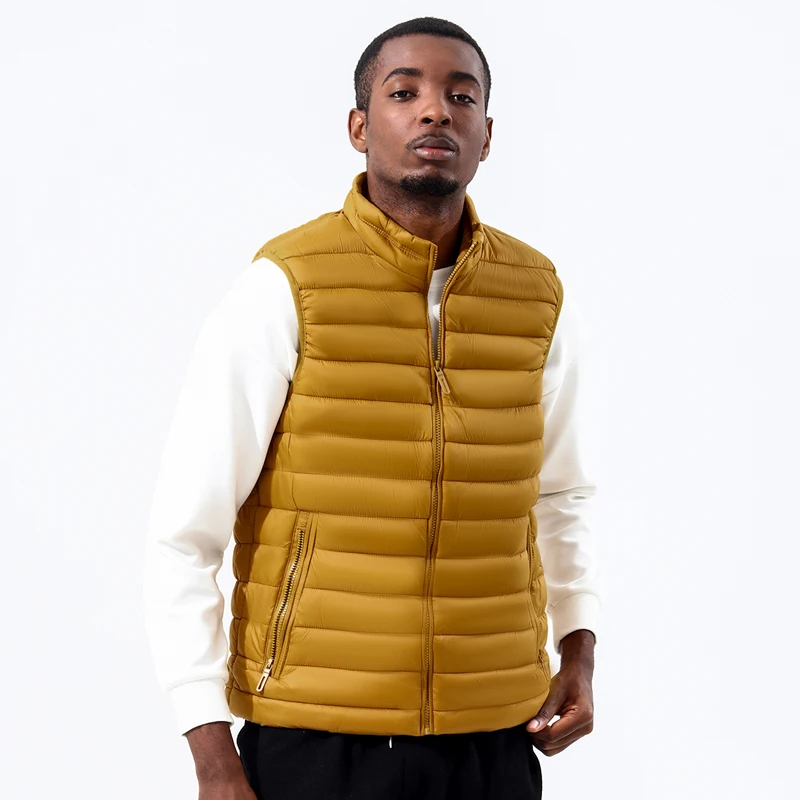 2024 AF ALLFLY Custom Big Size Men s Puffer Vest High Quality Winter Warm Golf Vest Sleeveless Fashionable Casual Style Veste Alibaba