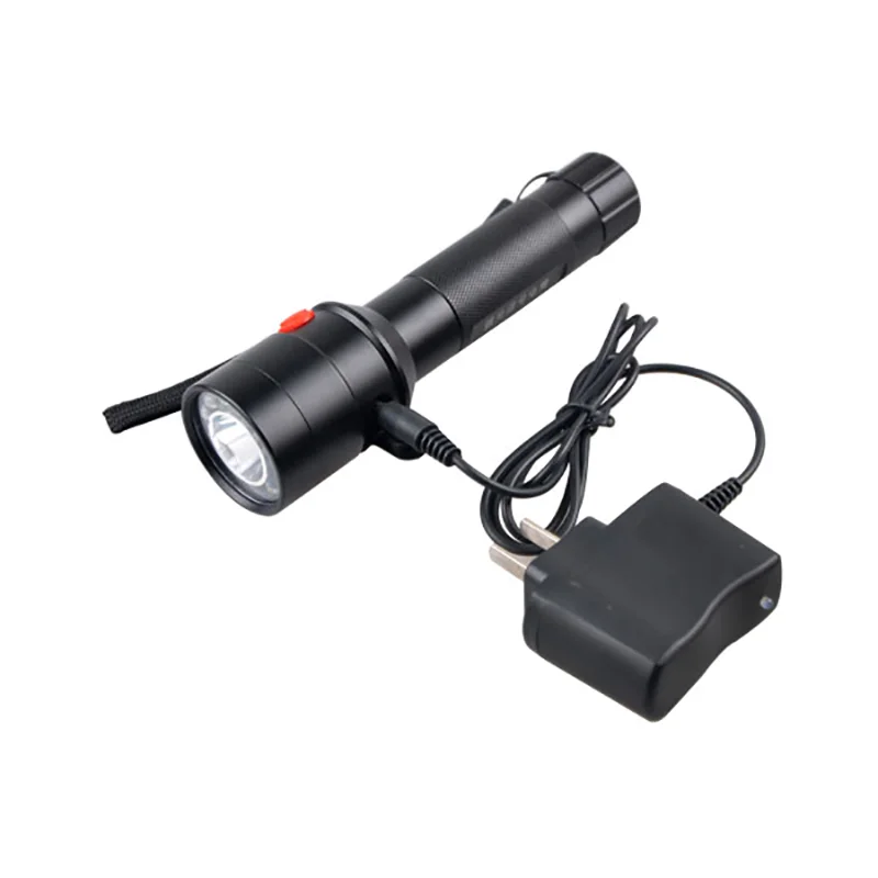 Tri-Color LED Traffic Lamp - 3W Rechargeable Flashlight