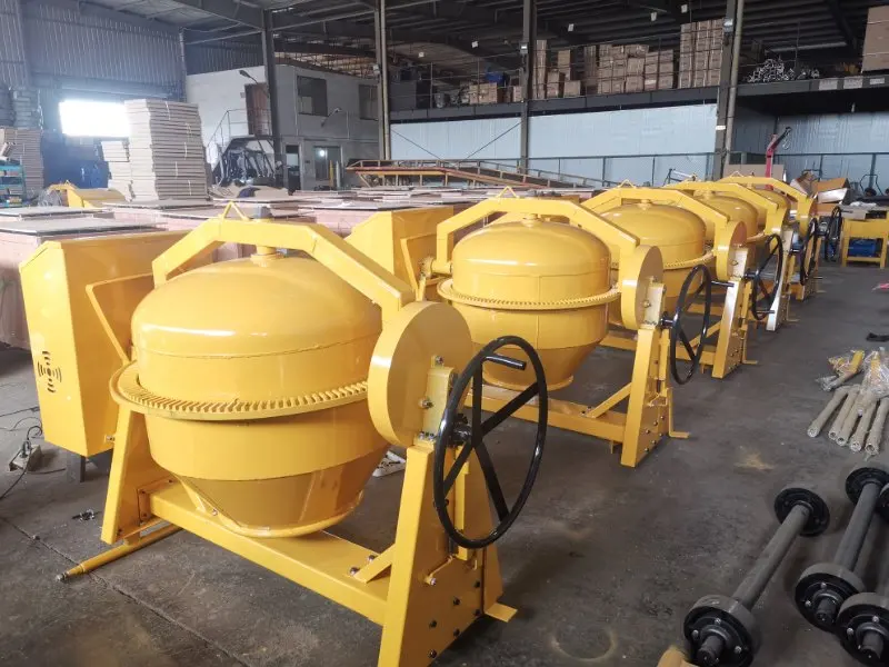 New Products Factory Made Mobile Diesel Concrete Mixer Machine