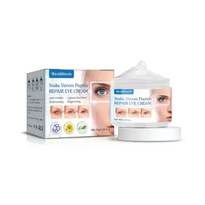 West&Month Snake Venom Peptide Eye Cream Eye Bags Lift Firm Brightening Anti-Wrinkle Massage Remove Dark Circles Eye Serum