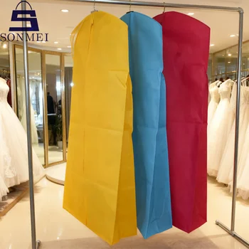 Best Selling Luxury Non Woven Wedding Dress Gown Bridal Custom Garment Bags