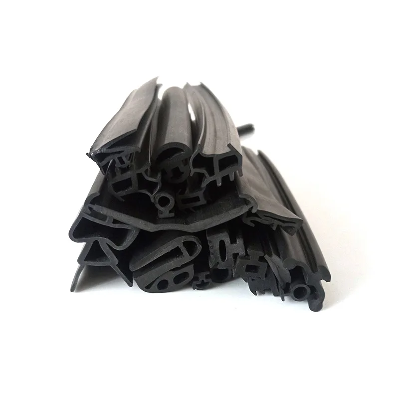 CHAO SHENG Custom Made Waterproof  Soundproof Rubber Gasket Molded Flock Epdm Rubber Auto Window Seal Gasket Strip