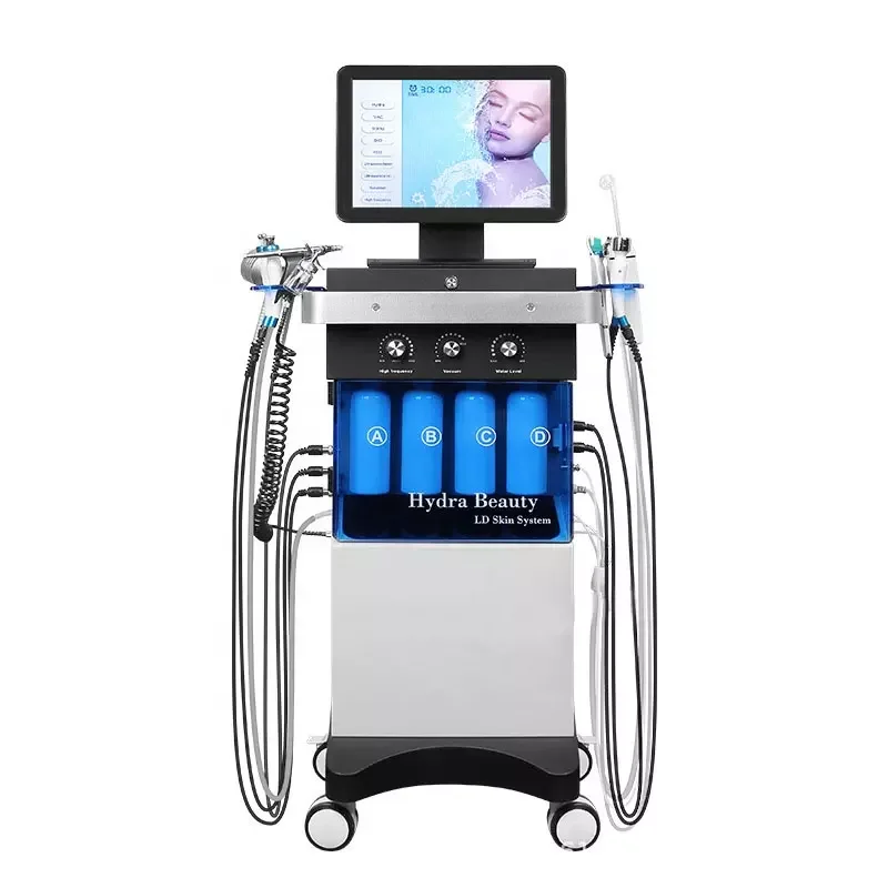 Korea 14 In1 Aesthetics Dermabrasion Facial Cleaning Hydro Facial ...