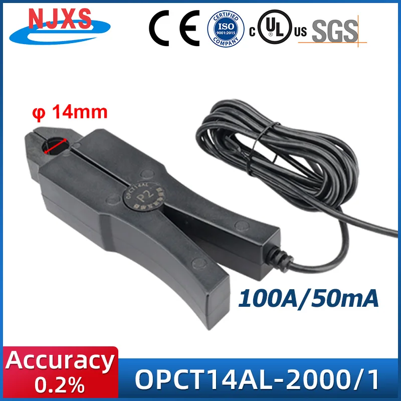 Precision Clamp Current Transformer Split Permalloy Core Open Type Ac