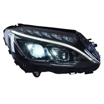 Hot Sale Upgraded Led Head Lamp For Mercedes Benz C Class W205 15-20 Headlight Car Accessories