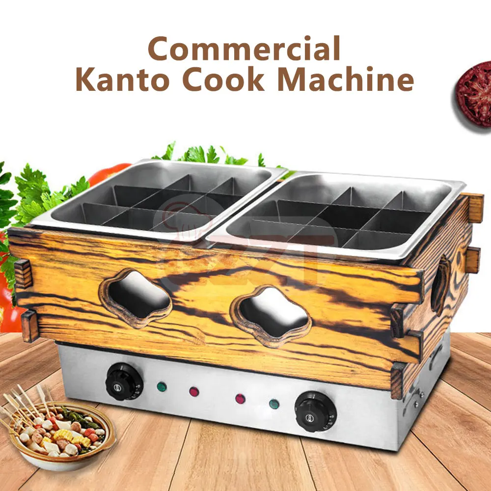 ＪＡＰＡＮＥＳＥ ＣＯＯＫＩＮＧ 110/220V Kanto Cooking Machine - Efficient Japanese Oden