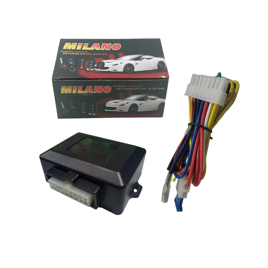 Universal Car Window Closer and Riser Module with Cable to Work with Car Alarm 2 Door 4 Door 5 Door