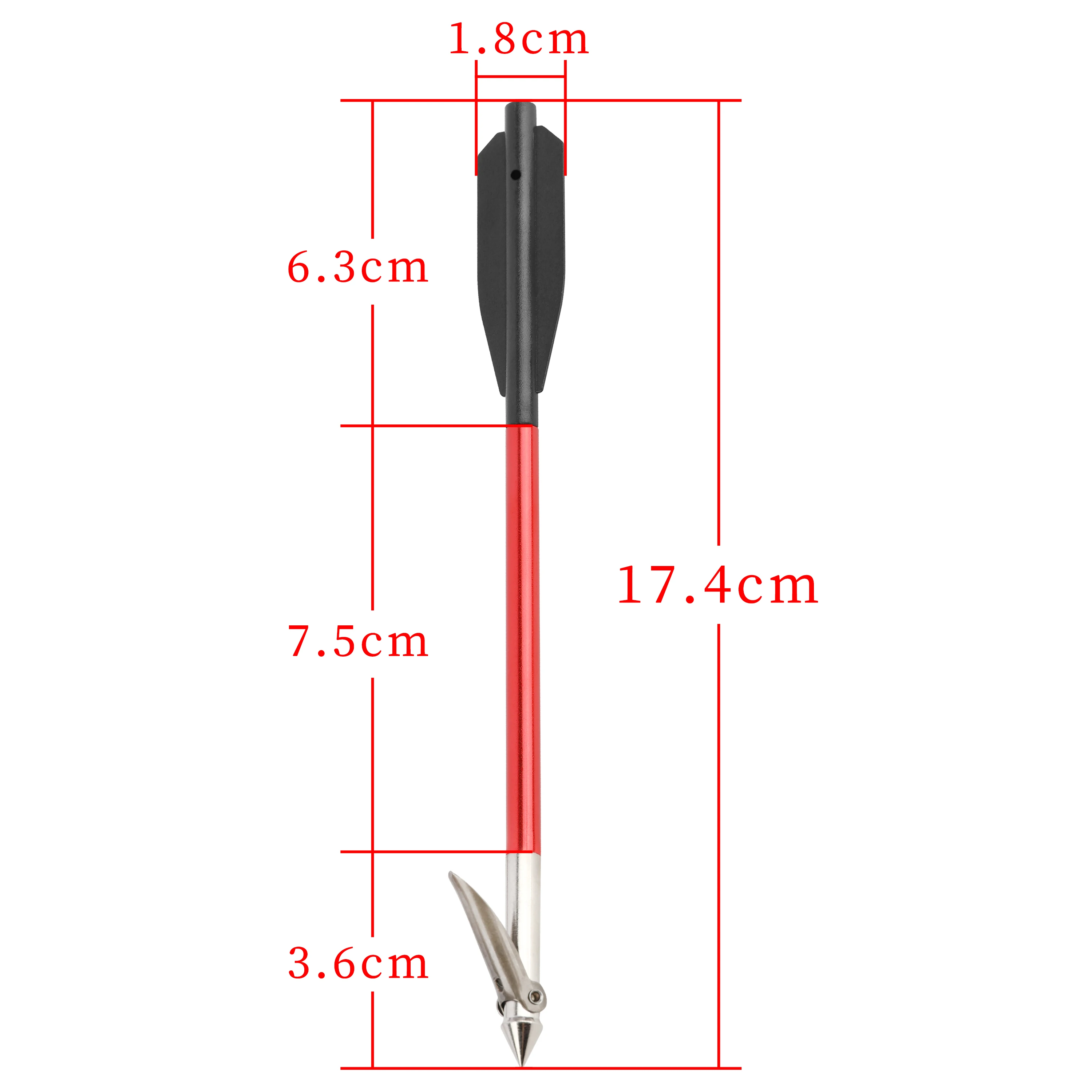 12 Plastic Arrows – Precision and Durability for 50-80 lbs Crossbows