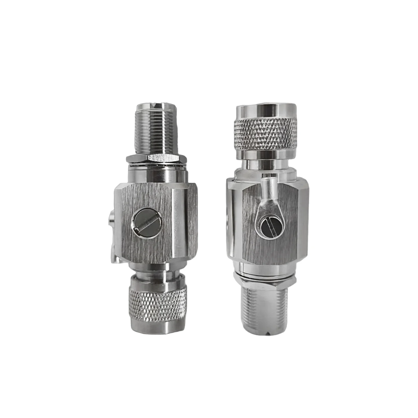 product factory supply uhf lightning arrester high performance uhf male to uhf female lightning arrester-0