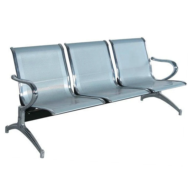 stainless steel waiting chair