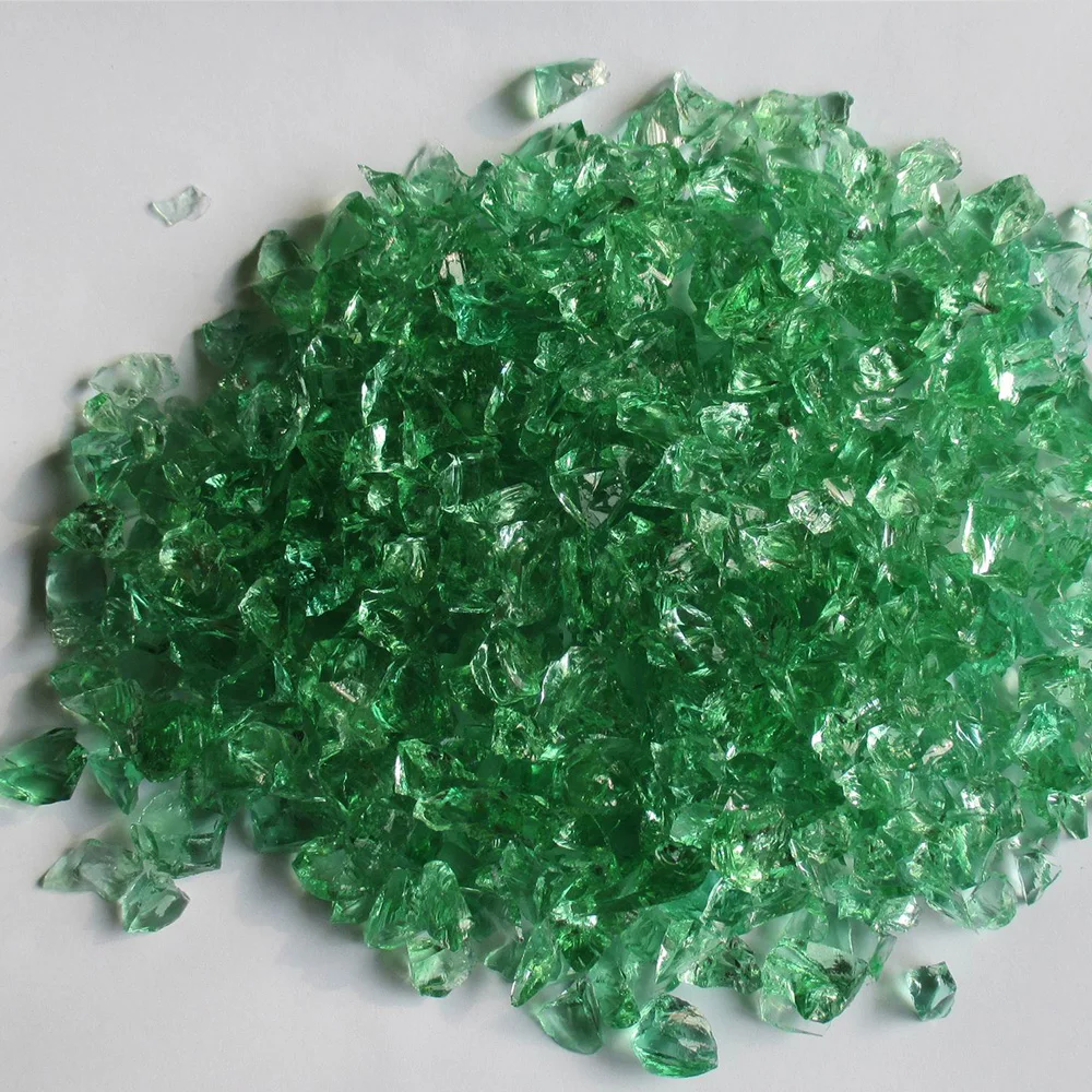 Decorative Recycled Broken Crushed Scrap Glass Cullet
