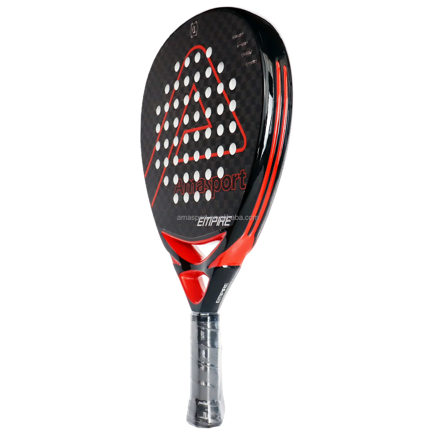 12K Carbon Padel Racket Custom Service Diamond Power Racket