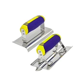 Industrial Grade Construction Trowel Stainless Steel Blade Fillet Diatom Mud Batch Putty Trimming Trowel