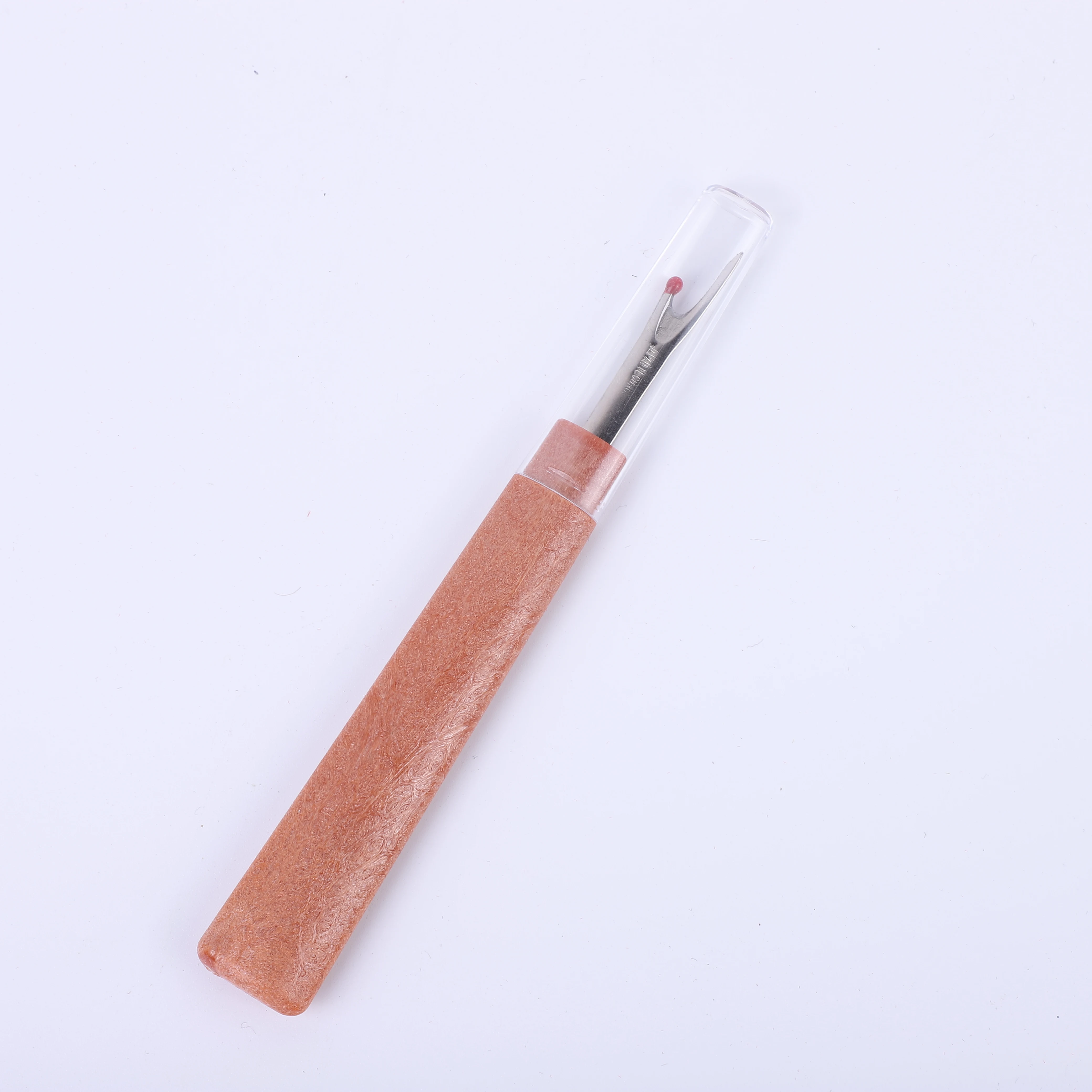Оптовая продажа, рекламный мини-инструмент для шитья с деревянной ручкой 13 см