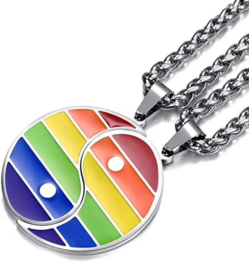 Pride Stainless Steel Chain Necklace 